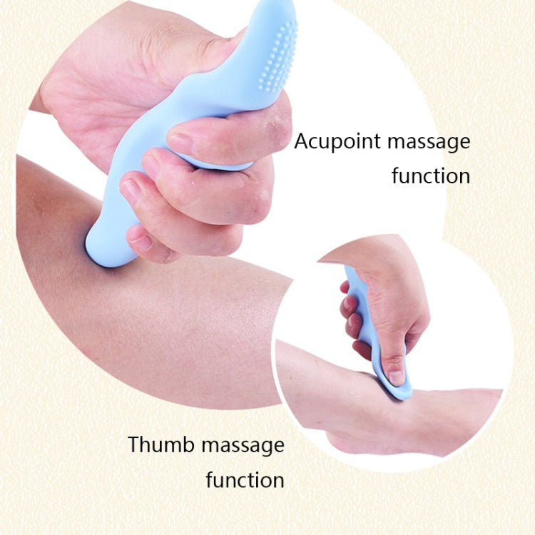 Silicone Thumb Bump Massager Muscle Relaxation Massage Fascia Device, Specification: Thumb Gray - free shipping - PMC TechLife - Order now!