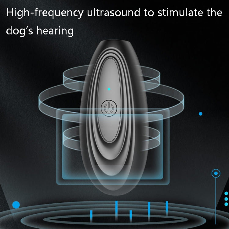 740R Ultrasonic Dried Dog Handheld Scared Dog Anti-Dog Bite Trainer(Black) - Training Aids by PMC TechLife | Online Shopping South Africa | PMC TechLife | Buy Now Pay Later Mobicred