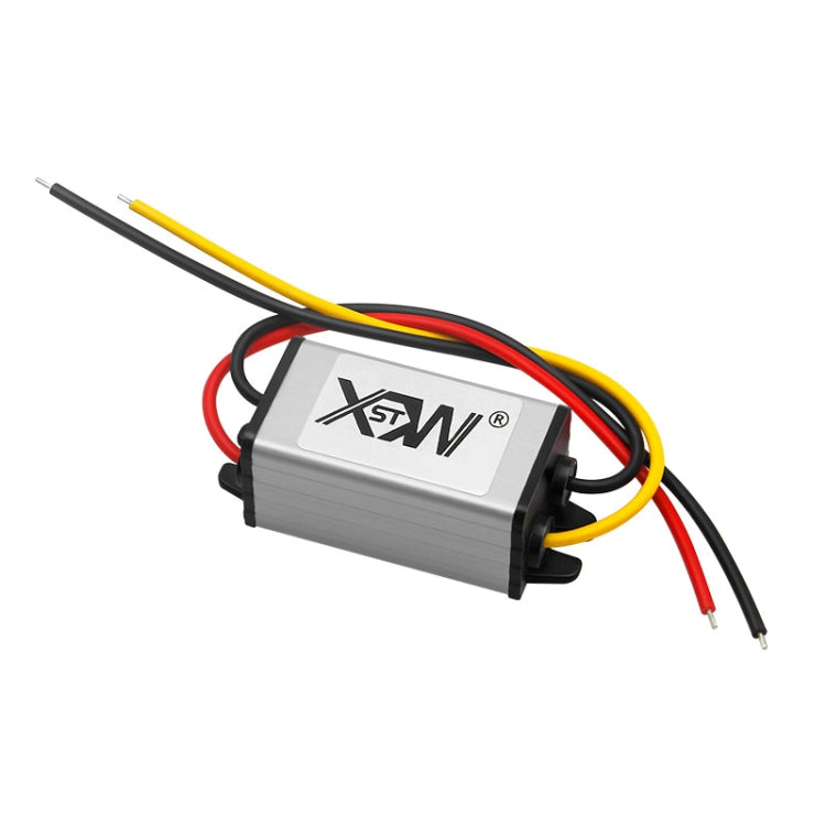 XWST DC 12/24V To 5V Converter Step-Down Vehicle Power Module, Specification: 12V To 5V 6A Small Aluminum Shell - free shipping - PMC Jewellery - Order now!