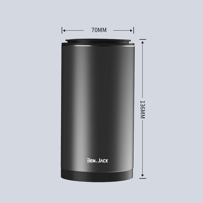 BEN.JACK Car Trash Can Multi-Function Storage Box In Car(Silver With 35 Garbage Bags) - Stowing Tidying by BEN.JACK | Online Shopping South Africa | PMC Jewellery | Buy Now Pay Later Mobicred