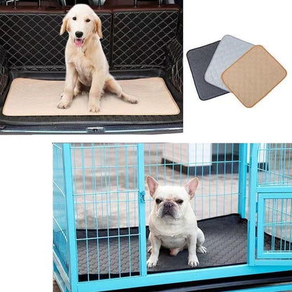 100x67cm Car Pet Injection Pad Waterproof Pad Cat Dog Sofa Waterproof Diapholic Carpet Water Absorbing Pad(Gray) - Seat Accessories by PMC Jewellery | Online Shopping South Africa | PMC Jewellery | Buy Now Pay Later Mobicred