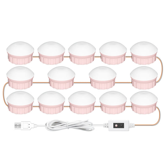 LED Makeup Lamp Mirror Front Beauty Fill Light Hand Sweep Sensation Lamp, Power source: 14 Bulbs - Sensor LED Lights by PMC Jewellery | Online Shopping South Africa | PMC Jewellery | Buy Now Pay Later Mobicred