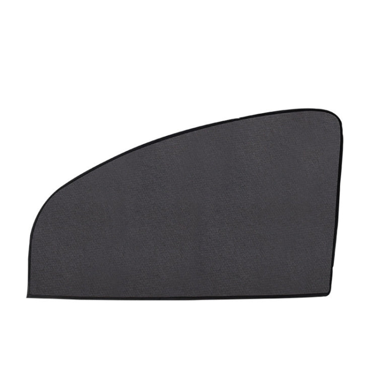 4 PCS Net Yarn Magnetic Suction Type Car Sunshade Curtain, Size: Front Row Arc - Sound & Heat Insulation Cotton by PMC TechLife | Online Shopping South Africa | PMC TechLife | Buy Now Pay Later Mobicred