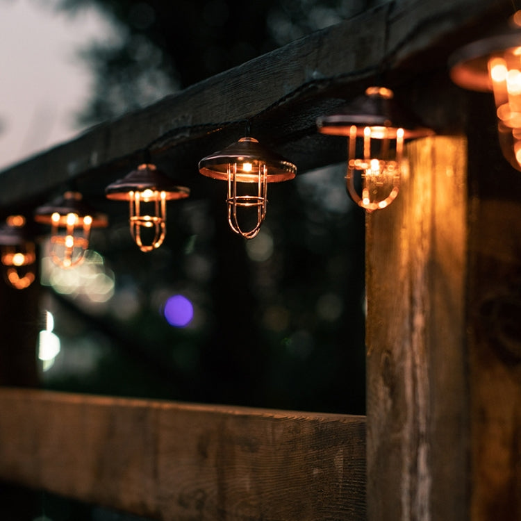 6m 20LEDs Solar Outdoor Corridor Light String IP65 Iron Festival Decoration String Lights - Holiday Lights by PMc TechLife | Online Shopping South Africa | PMc TechLife | Buy Now Pay Later Mobicred