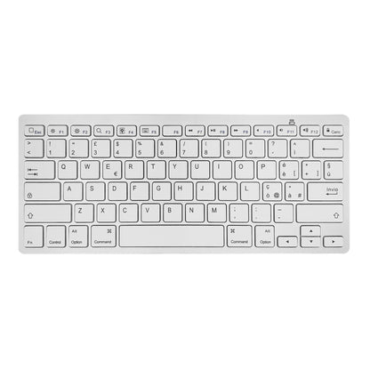 X5 Bluetooth 3.0 Wireless 78 Keys Foreign Language Small Language Keyboard(Italian) - Wireless Keyboard by PMC Jewellery | Online Shopping South Africa | PMC Jewellery | Buy Now Pay Later Mobicred