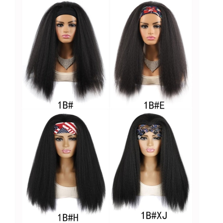 Turban Headband Corn Beard Long Hair Wig Headgear, Color Classification: Flowers 1B # E - free shipping - PMC TechLife - Order now!
