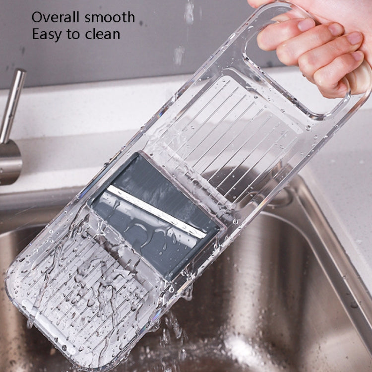 Multi-Function Slicker Kitchen Gadget Potato Slice Grater, Colour: Six Knives Gray - Cutter & Peeler by PMC TechLife | Online Shopping South Africa | PMC TechLife | Buy Now Pay Later Mobicred