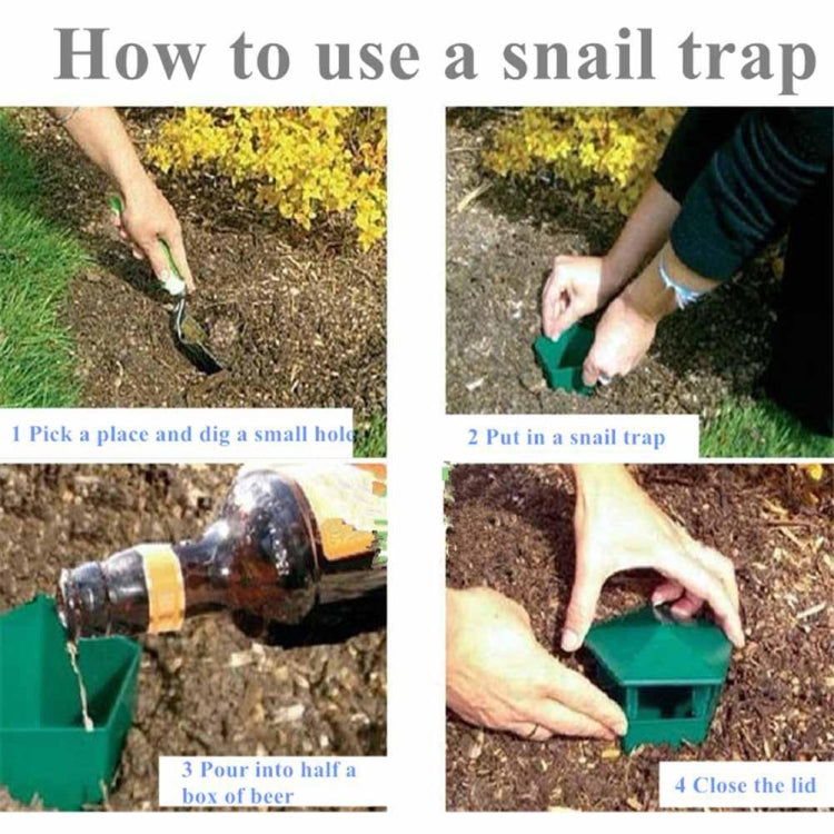 Snail Trap Garden Vegetable Garden Snail Trap Physically Kill Snail Cage, Style: Round Barrel Type - Traps by PMC Jewellery | Online Shopping South Africa | PMC Jewellery | Buy Now Pay Later Mobicred