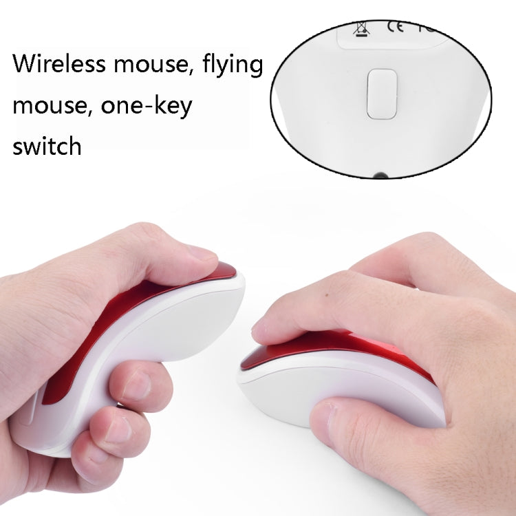 PR-01 1600 DPI 7 Keys Flying Squirrel Wireless Mouse 2.4G Gyroscope Game Mouse(Black Red) - Wireless Mice by PMC Jewellery | Online Shopping South Africa | PMC Jewellery | Buy Now Pay Later Mobicred