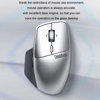 Lenovo ThinkBook Bluetooth Wireless Dual Mode Interactive Design Mouse(Creator) - Wireless Mice by Lenovo | Online Shopping South Africa | PMC Jewellery | Buy Now Pay Later Mobicred