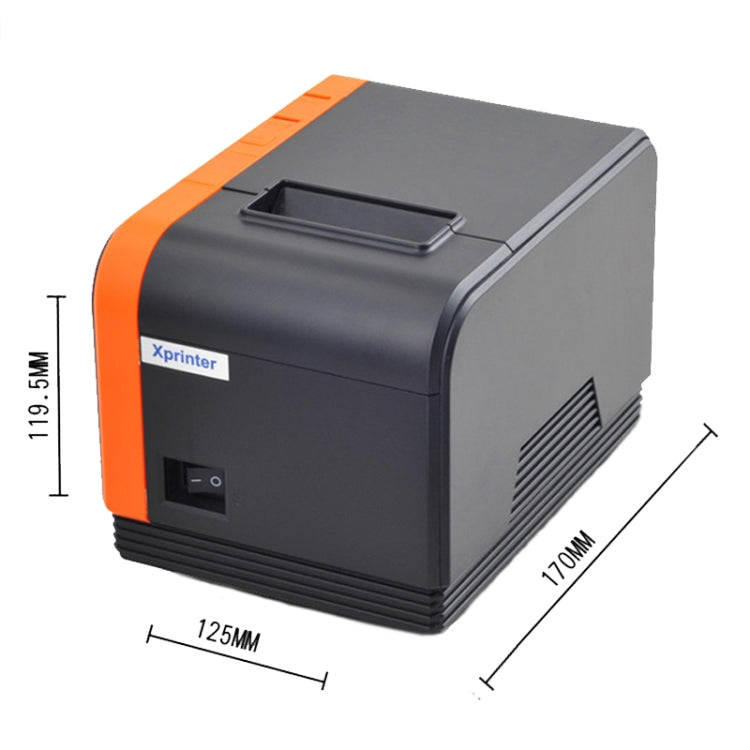 Xprinter XP-T58L 58mm Supermarket Cashier Receipt Thermal Printer, Spec: Parallel Port(EU Plug) - free shipping - PMC TechLife - Order now!