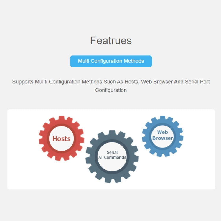 Waveshare Industrial Grade Serial Server RS232/485 to WiFi / Ethernet RJ45 Network Port - free shipping - PMC TechLife - Order now!
