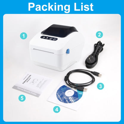 Xprinter XP-320B 80mm Thermal Barcode Supermarket Cashier Label Printer, Spec: USB(EU Plug) - Printer by Xprinter | Online Shopping South Africa | PMC Jewellery | Buy Now Pay Later Mobicred