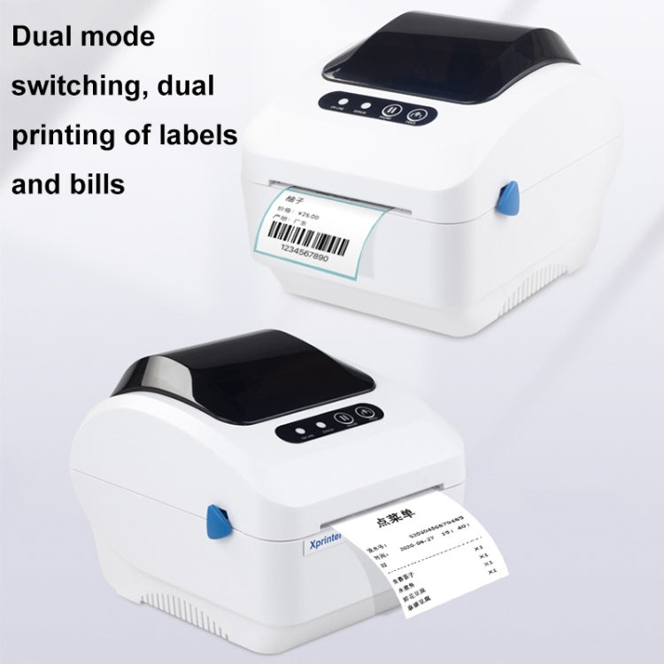 Xprinter XP-320B 80mm Thermal Barcode Supermarket Cashier Label Printer, Spec: USB(EU Plug) - Printer by Xprinter | Online Shopping South Africa | PMC Jewellery | Buy Now Pay Later Mobicred