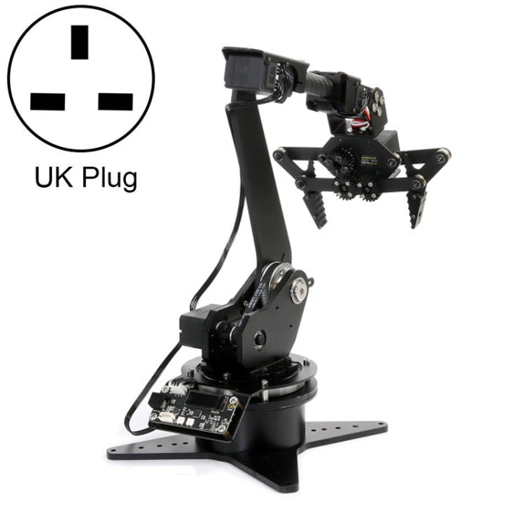 Waveshare High-Torque Serial Bus Servo, Desktop Robotic Arm Kit, Based On ESP32, 5-DOF, Plug:UK Plug - Modules Expansions Accessories by WAVESHARE | Online Shopping South Africa | PMC Jewellery | Buy Now Pay Later Mobicred