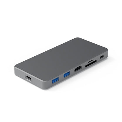 Blueendless Mobile Hard Disk Box Dock Type-C To HDMI USB3.1 Solid State Drive, Style: 7-in-1 (Support M.2 NVME) - HDD Enclosure by Blueendless | Online Shopping South Africa | PMC Jewellery | Buy Now Pay Later Mobicred