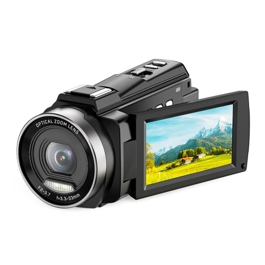 HDV265K 5K 30FPS 3.0-Inch HD Digital 3X Optical Zoom Outdoor Sports DV Camera AU Plug(Black) - Video Cameras by PMC Jewellery | Online Shopping South Africa | PMC Jewellery | Buy Now Pay Later Mobicred