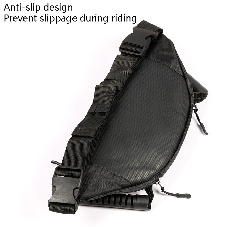 MESOROCK MTXB1018 Motorcycle Pocket Handle Riding Back Seat Safety Handle Multi-Function Dumplings Package(Black) - Bags & Luggages by PMC TechLife | Online Shopping South Africa | PMC TechLife | Buy Now Pay Later Mobicred