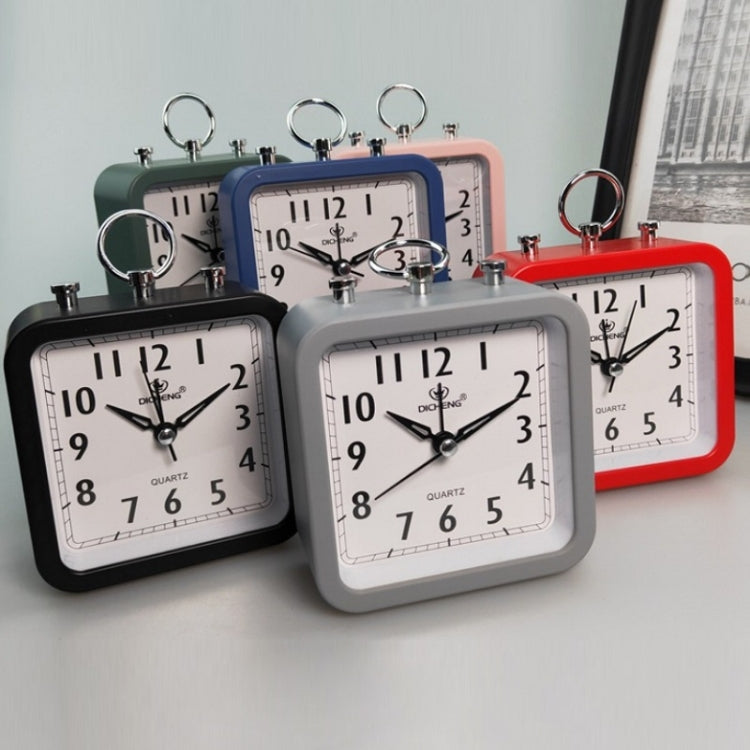 Candy Color Office Home Student Square Alarm Clock(Pink) - Alarm Clocks by PMc TechLife | Online Shopping South Africa | PMc TechLife | Buy Now Pay Later Mobicred