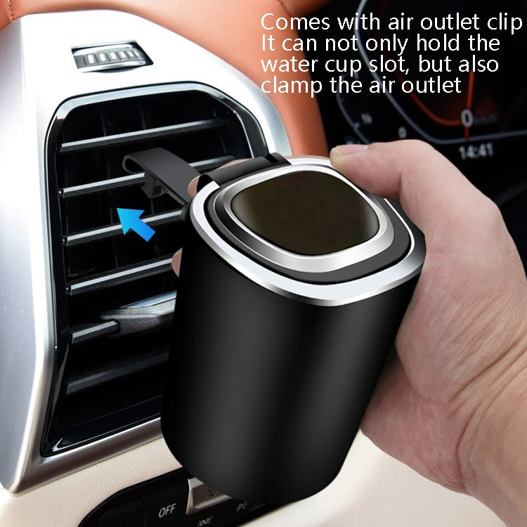 2 PCS  Car Ashtray With Cover Hanging Invisible With LED Light Car Ashtray(Board) - Ashtrays by PMC TechLife | Online Shopping South Africa | PMC TechLife | Buy Now Pay Later Mobicred