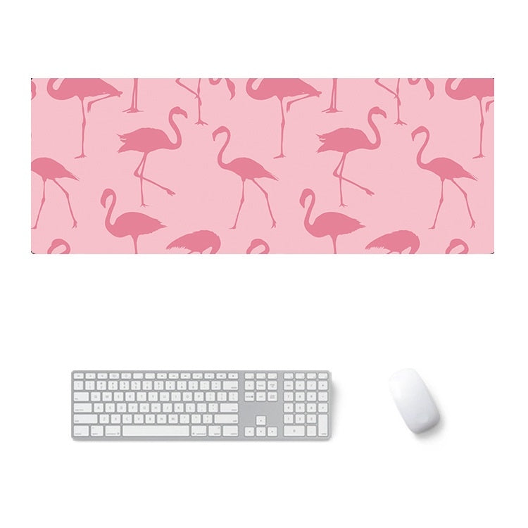 900x400x4mm Office Learning Rubber Mouse Pad Table Mat(7 Flamingo) - Mouse Pads by PMC TechLife | Online Shopping South Africa | PMC TechLife | Buy Now Pay Later Mobicred