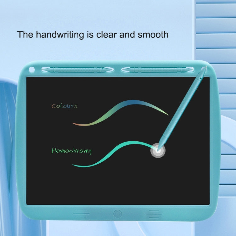 15inch Charging Tablet Doodle Message Double Writing Board LCD Children Drawing Board, Specification: Colorful Lines (Black) -  by PMC TechLife | Online Shopping South Africa | PMC TechLife | Buy Now Pay Later Mobicred