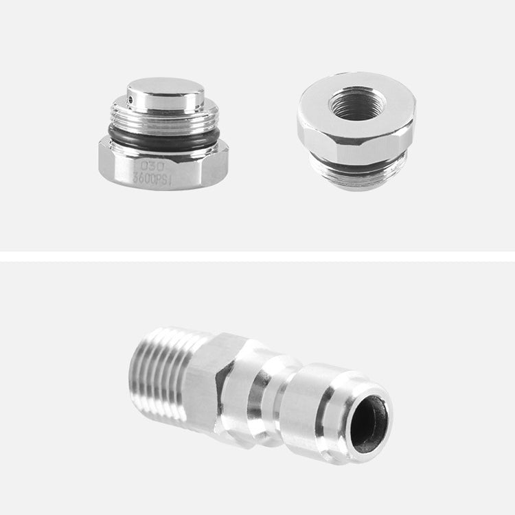 Electroplated Pure Copper Rotating Nozzle 360 ??Degree Fast Rotation 1/4 Quick-Insert Ceramic Spool - Car Washer & Accessories by PMC TechLife | Online Shopping South Africa | PMC TechLife | Buy Now Pay Later Mobicred