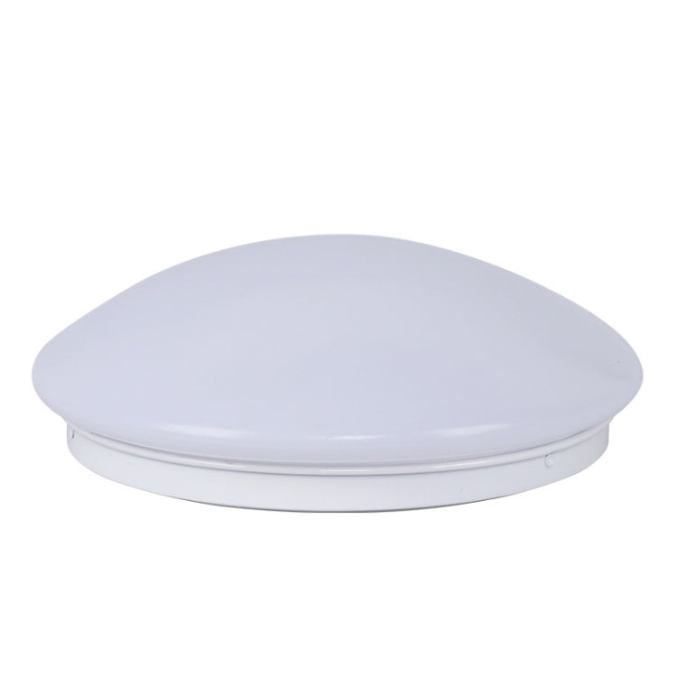 LED Sound Light Control Ceiling Lamp Round Corridor Intelligent Sensor Lamp, Power source: 12W 270mm(White) - Sensor LED Lights by PMC TechLife | Online Shopping South Africa | PMC TechLife | Buy Now Pay Later Mobicred