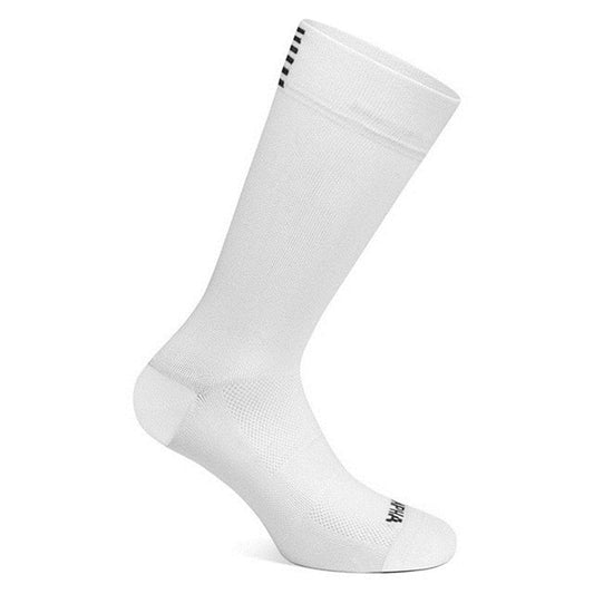 2 Pairs Man Cycling Breathable Socks Bicycle Socks Outdoor Sports Racing Bike Compression Socks(White) - Tube Socks by PMC Jewellery | Online Shopping South Africa | PMC Jewellery