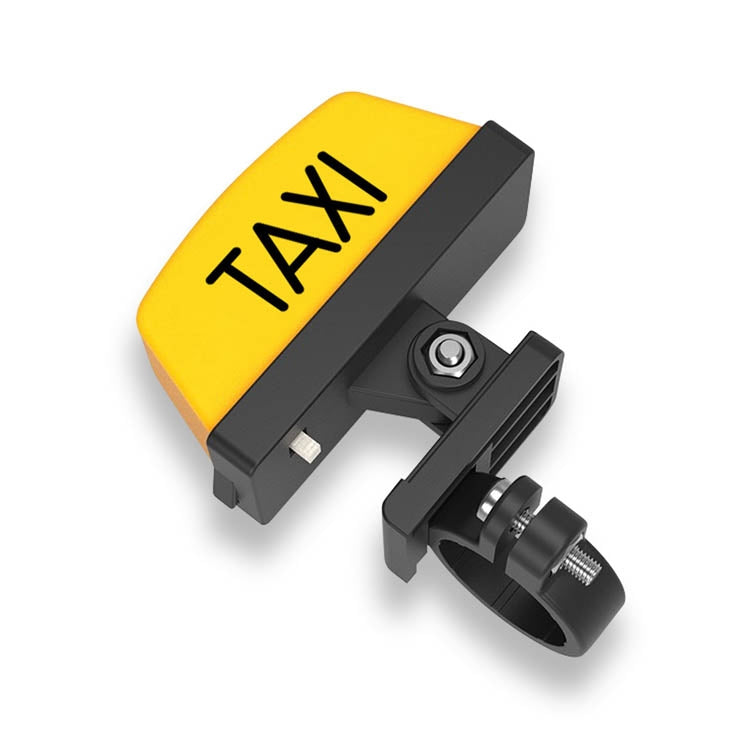 Motorcycle Modified Personality Taxi Motor Light Electric Car Helmet Decorative Warning Light, Specification: Strobe(Yellow) - Signal Lights by PMC Jewellery | Online Shopping South Africa | PMC Jewellery | Buy Now Pay Later Mobicred