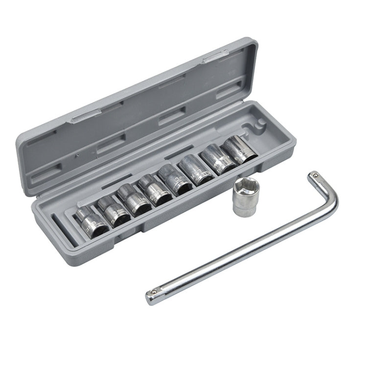 10 PCS / Set CY-0117 Sleeve Combination Tool Set Ratchet Repair Emergency Tricycle Auto Repair Multi-Function Set - Hand Tool Sets by PMC Jewellery | Online Shopping South Africa | PMC Jewellery | Buy Now Pay Later Mobicred