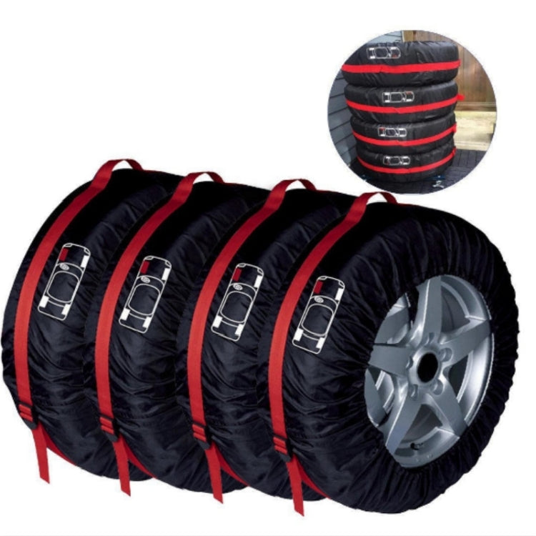 4 in 1 Waterproof Dustproof Sunscreen Car Tire Spare Tire Cover, Size:L - Aluminum Film PEVA by PMC Jewellery | Online Shopping South Africa | PMC Jewellery | Buy Now Pay Later Mobicred