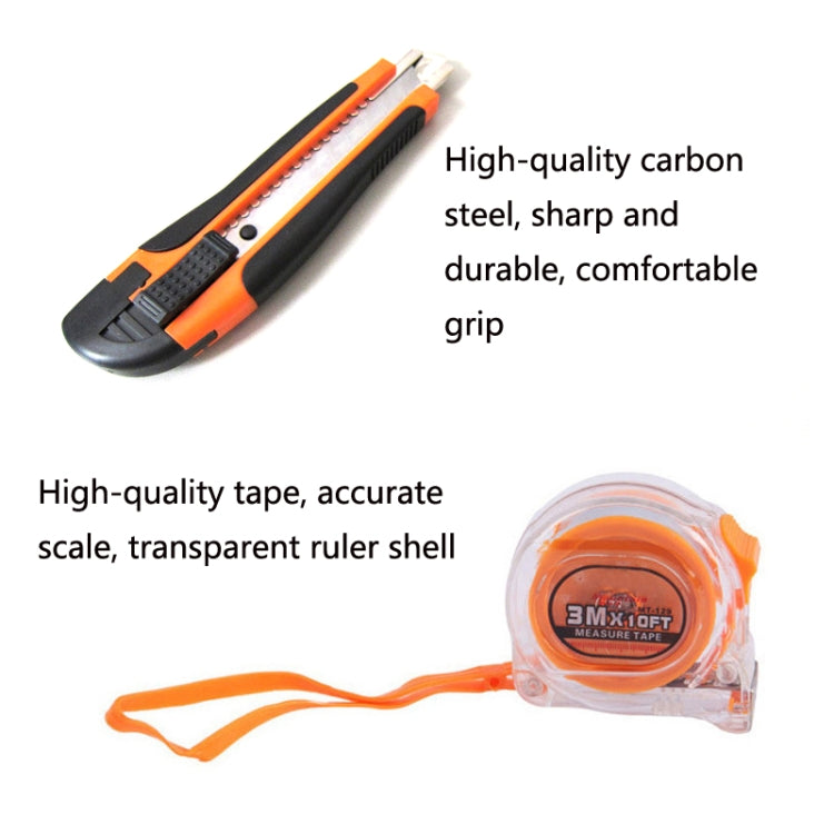38 In 1 501-38 Carbon Steel Car Portable Hardware Tool Set - Hand Tool Sets by PMC TechLife | Online Shopping South Africa | PMC TechLife | Buy Now Pay Later Mobicred