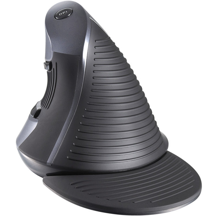 DELUX M618 6-Keys Vertical Handheld Mouse Ergonomic Wired Mouse, Cable Length: 1.5m(Black) - Wired Mice by DELUX | Online Shopping South Africa | PMC Jewellery | Buy Now Pay Later Mobicred