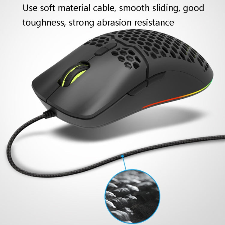 DELUX M700BU 7 Keys Wired Games Mouse Desktop Wired Mouse, Style: 3325 (Support 10000DPI) - free shipping - PMC Jewellery - Order now!