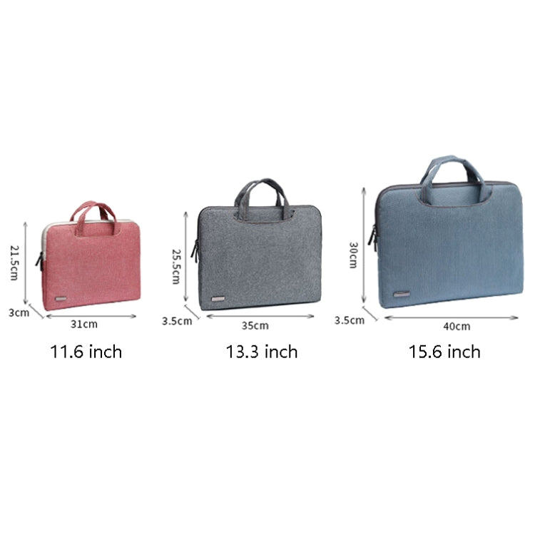 LiSEN LS-116 Simple Laptop Bag Business Laptop Liner Bag, Size: 15.6 inch(Canvas Colorful Leaves Black) - 15.6 - 17 inch by LiSEN | Online Shopping South Africa | PMC Jewellery | Buy Now Pay Later Mobicred