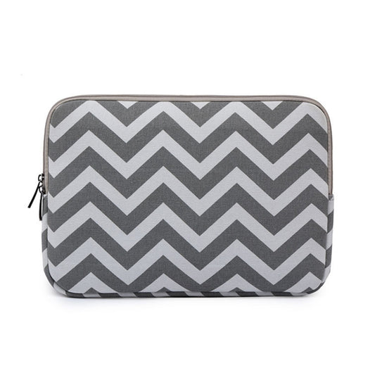 LiSEN LS-525 Wavy Pattern Notebook Liner Bag, Size: 10 inches(Gray) - 10 - 11 inch by LiSEN | Online Shopping South Africa | PMC Jewellery | Buy Now Pay Later Mobicred