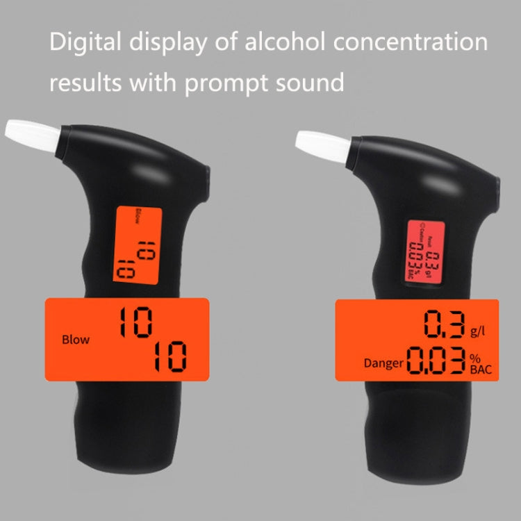 AT-65S Portable Blowing Alcohol Tester Fixed Drunk Digital Fine Tester - Breath Alcohol Tester by PMC Jewellery | Online Shopping South Africa | PMC Jewellery