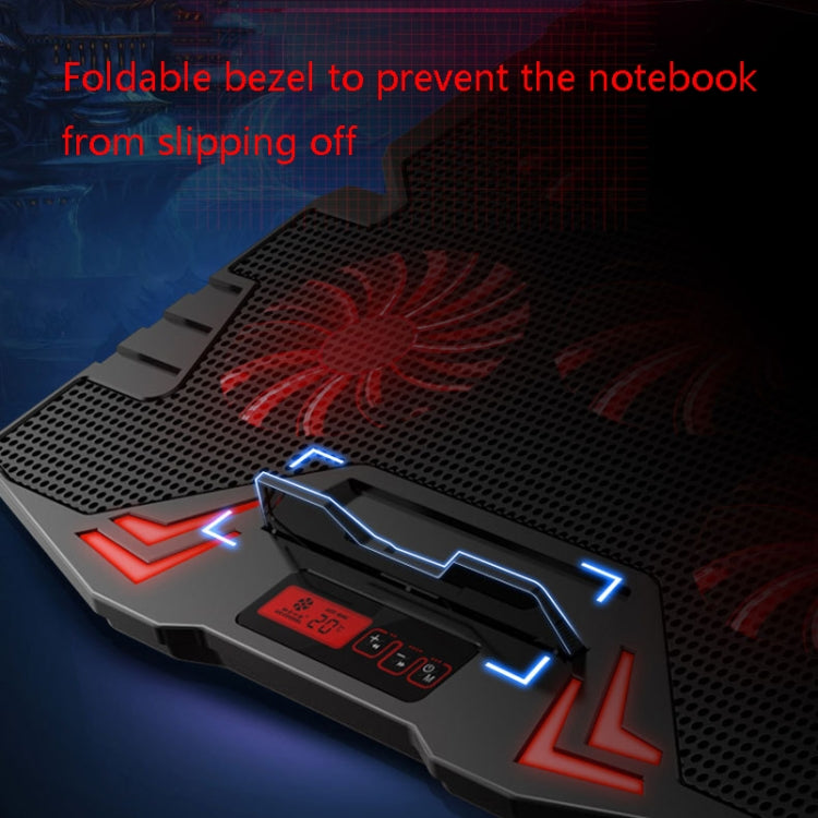 ICE COOREL K5 Laptop Radiator Computer Cooling Bracket, Colour: Touch Version (Black Blue) - free shipping - PMC Jewellery - Order now!