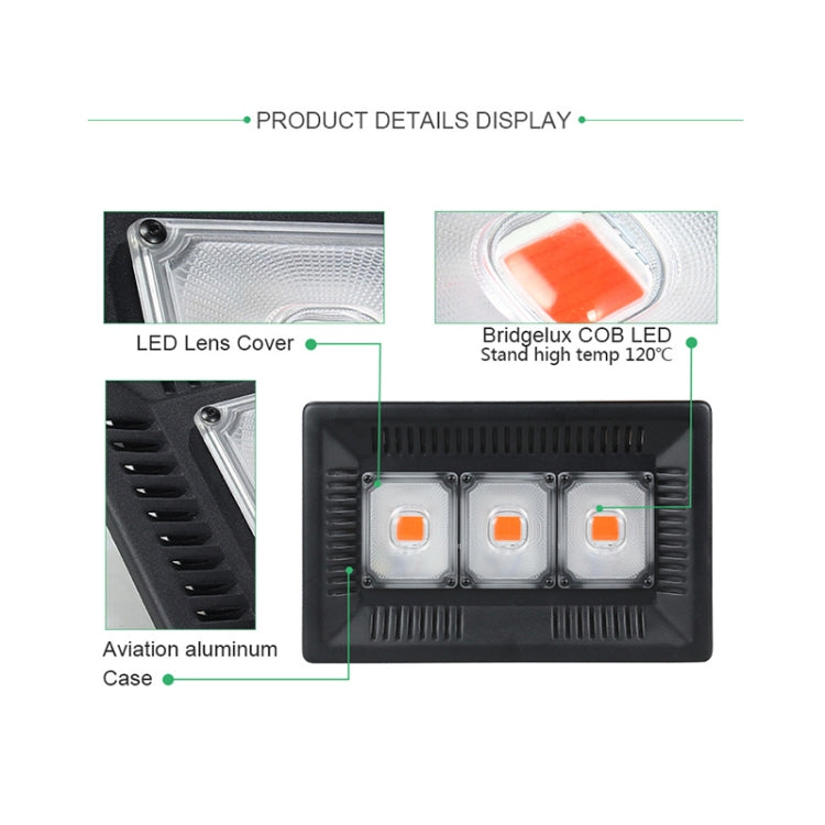 150W Ultra-Thin LED Plant Light, Full Spectrum COB Growth Light, Vegetable, Fruit & Flower Greenhouse Fill Light With Plug, Specification:AU Plug - LED Grow Lights by PMc TechLife | Online Shopping South Africa | PMc TechLife | Buy Now Pay Later Mobicred