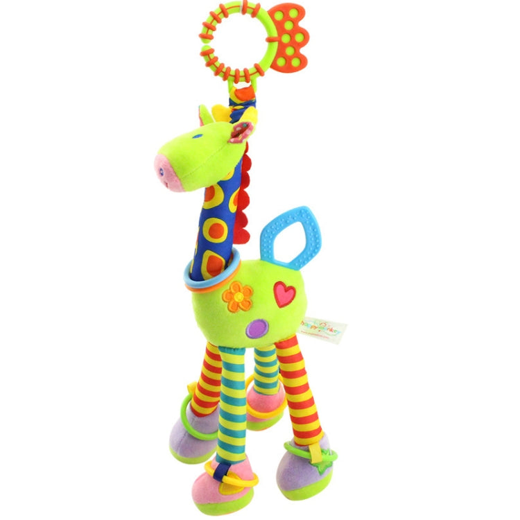 Baby Carriage Hanging Toy 0-1 Year Old Bell Teether Giraffe Bed Bell(Green) - Strollers Accessories by PMC Jewellery | Online Shopping South Africa | PMC Jewellery | Buy Now Pay Later Mobicred