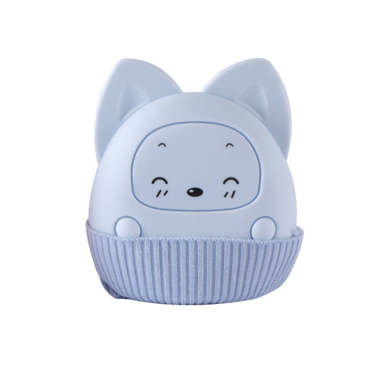 Winter Silicone Hand Warmer Cartoon Cute Water Injection Warm Water Bag, Colour: Light Blue Beaver - Hot Water Bags by PMC Jewellery | Online Shopping South Africa | PMC Jewellery | Buy Now Pay Later Mobicred