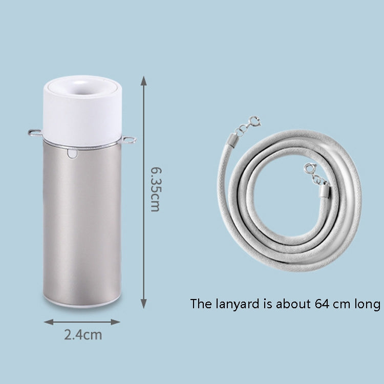 EP205 Portable Air Purifier Negative Ion Necklace Hanging Collar Purifier(Black) - free shipping - PMC TechLife - Order now!