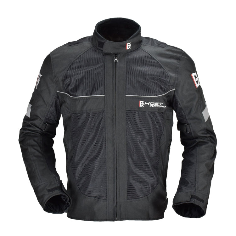 GHOST RACING GR-Y05 Motorcycle Cycling Cloth Men Knight Racing Jacket Keep Warm Anti-Fall Locomotive Off-Road Suit, Size: L(Black) - Protective Gear by GHOST RACING | Online Shopping South Africa | PMC Jewellery | Buy Now Pay Later Mobicred