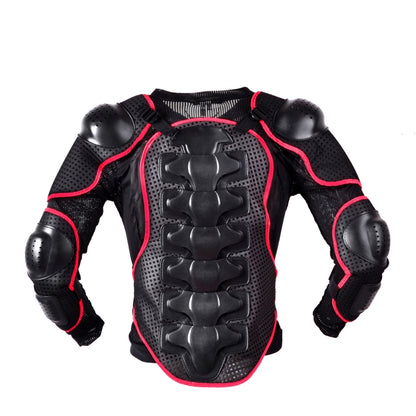 GHOST RACING F060 Motorcycle Armor Suit Riding Protective Gear Chest Protector Elbow Pad Fall Protection Suit, Size: L(Red) - Protective Gear by GHOST RACING | Online Shopping South Africa | PMC Jewellery | Buy Now Pay Later Mobicred