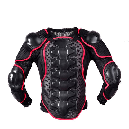 GHOST RACING F060 Motorcycle Armor Suit Riding Protective Gear Chest Protector Elbow Pad Fall Protection Suit, Size: XXL(Red) - Protective Gear by GHOST RACING | Online Shopping South Africa | PMC Jewellery | Buy Now Pay Later Mobicred