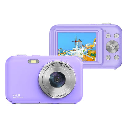 DC406L 2.4-Inch 1080P Mini HD 16X Zoom Digital Camera Home Children Camera AU Plug(Purple) - Children Cameras by PMC Jewellery | Online Shopping South Africa | PMC Jewellery | Buy Now Pay Later Mobicred