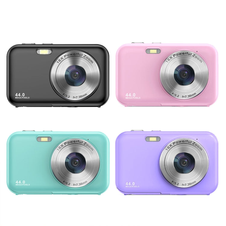 DC406L 2.4-Inch 1080P Mini HD 16X Zoom Digital Camera Home Children Camera EU Plug(Purple) - Children Cameras by PMC Jewellery | Online Shopping South Africa | PMC Jewellery | Buy Now Pay Later Mobicred