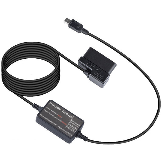 H525 Driving Recorder OBD Radar Line Microwave Induction Antihyline With Low Voltage Protection Car Power Cable(Mini Straight) - Cables & Connectors by PMC Jewellery | Online Shopping South Africa | PMC Jewellery | Buy Now Pay Later Mobicred