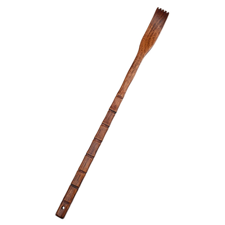 BQR01 Back Scratcher Long Handle Wooden Massage Scratcher, Style: Bamboo Section Red - free shipping - PMC TechLife - Order now!
